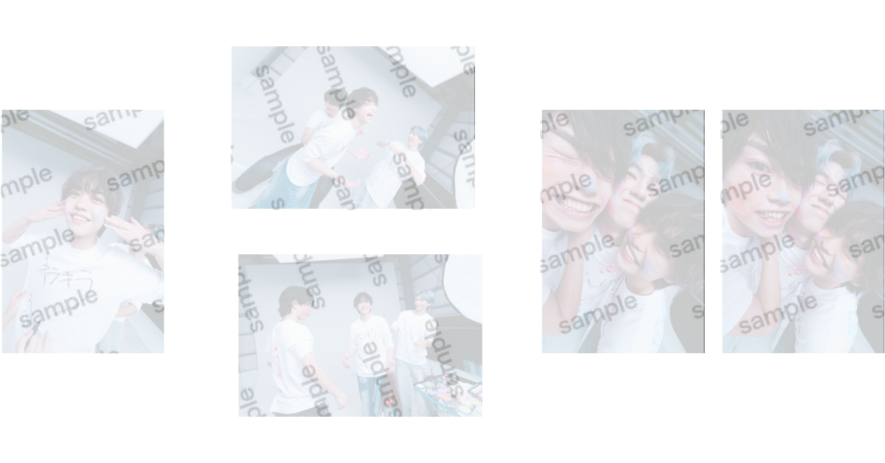 受注販売第二弾『Paint Together』古川流唯・設楽賢・加藤青空-TYPE C-