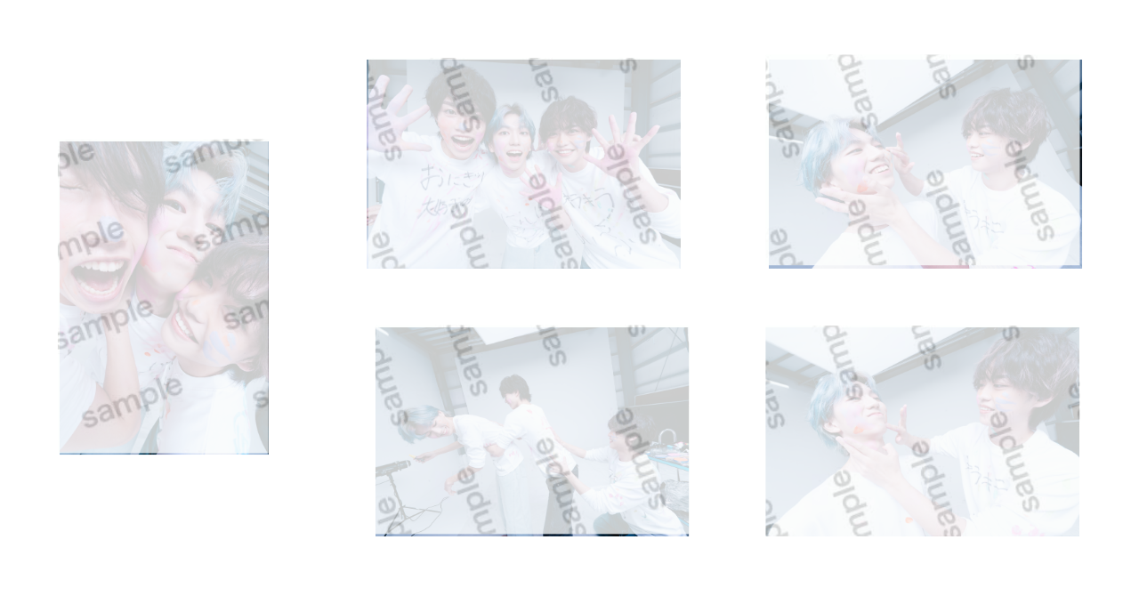 受注販売第二弾『Paint Together』古川流唯・設楽賢・加藤青空-TYPE A-