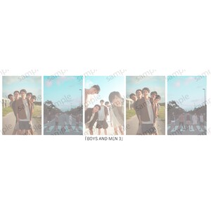 受注販売 平松賢人作品展『BOYSANDMEN~相変わらずの5人、相変わらずの明日~』展示作品+アザーカット「BOYS AND MEN 3」