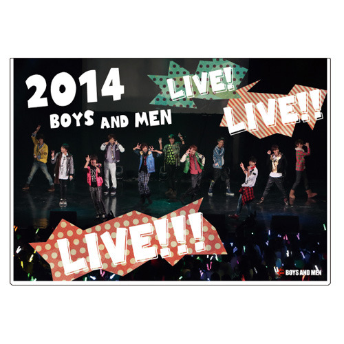 DVD 2014 BOYS AND MEN LIVE! LIVE!! LIVE!!!